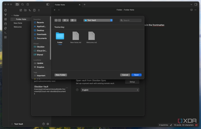 Obsidian is the best note taking app for people new to note taking