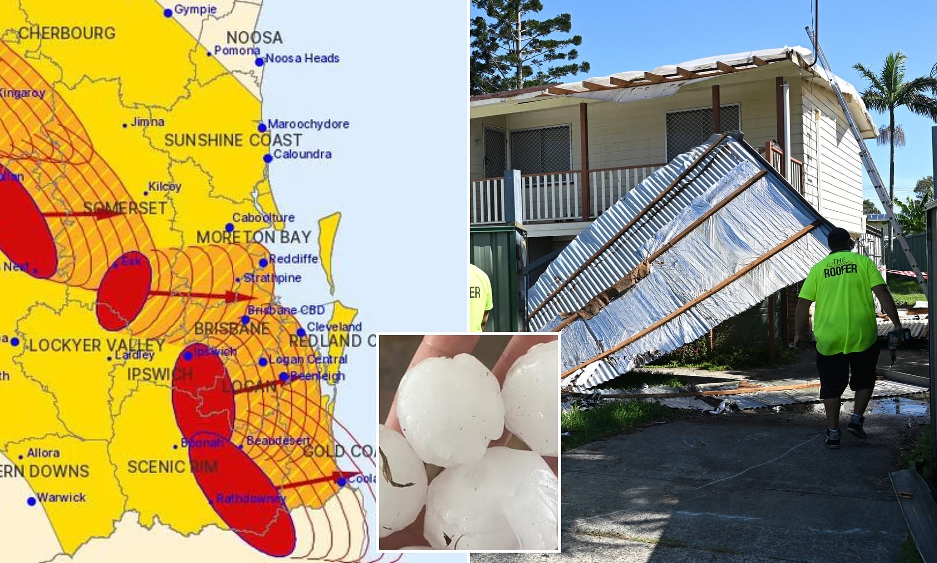 Supercell hailstorm declared catastrophic as fresh weather warnings ...