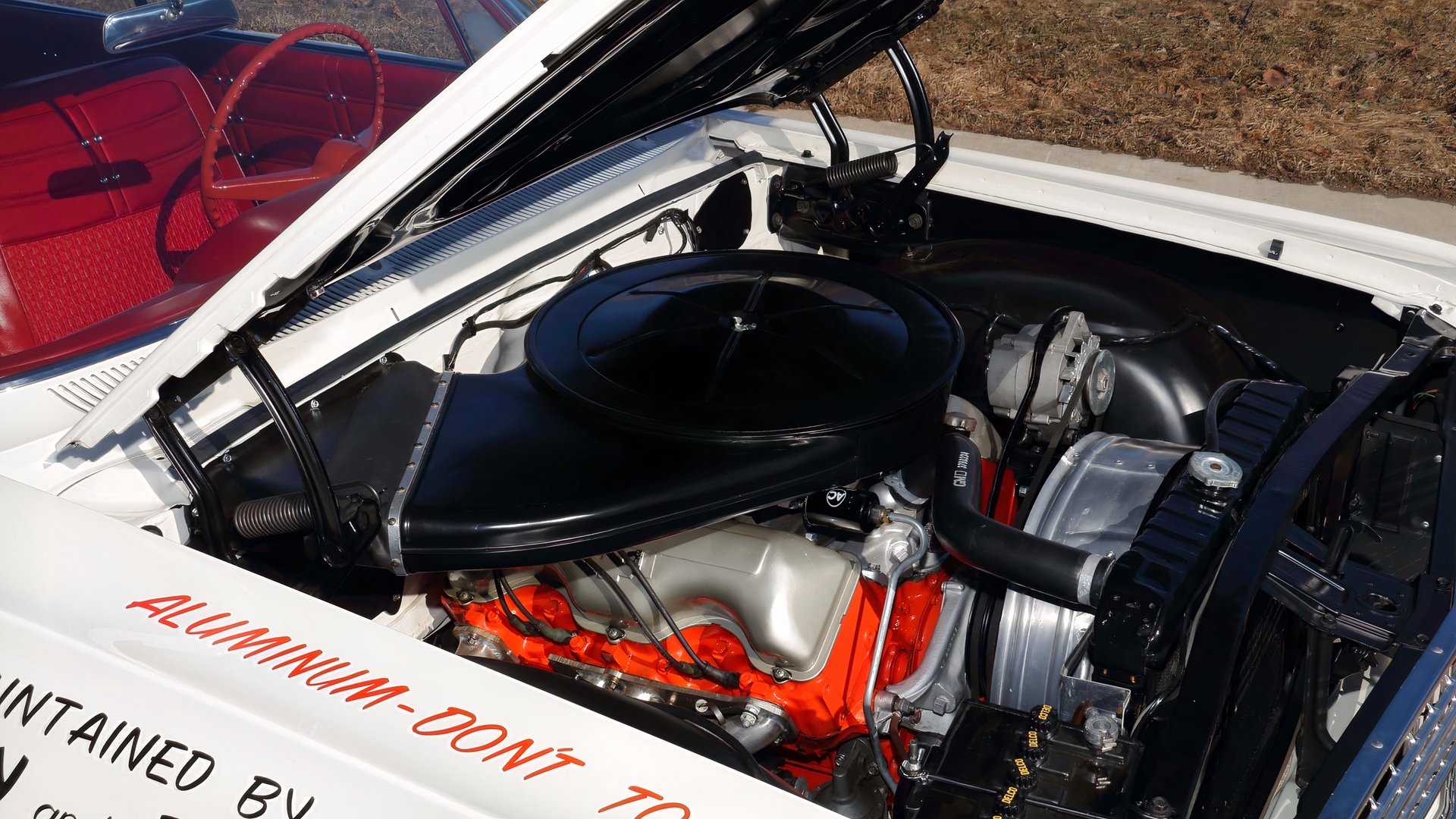 Engine of 1963 Chevrolet Impala Z11