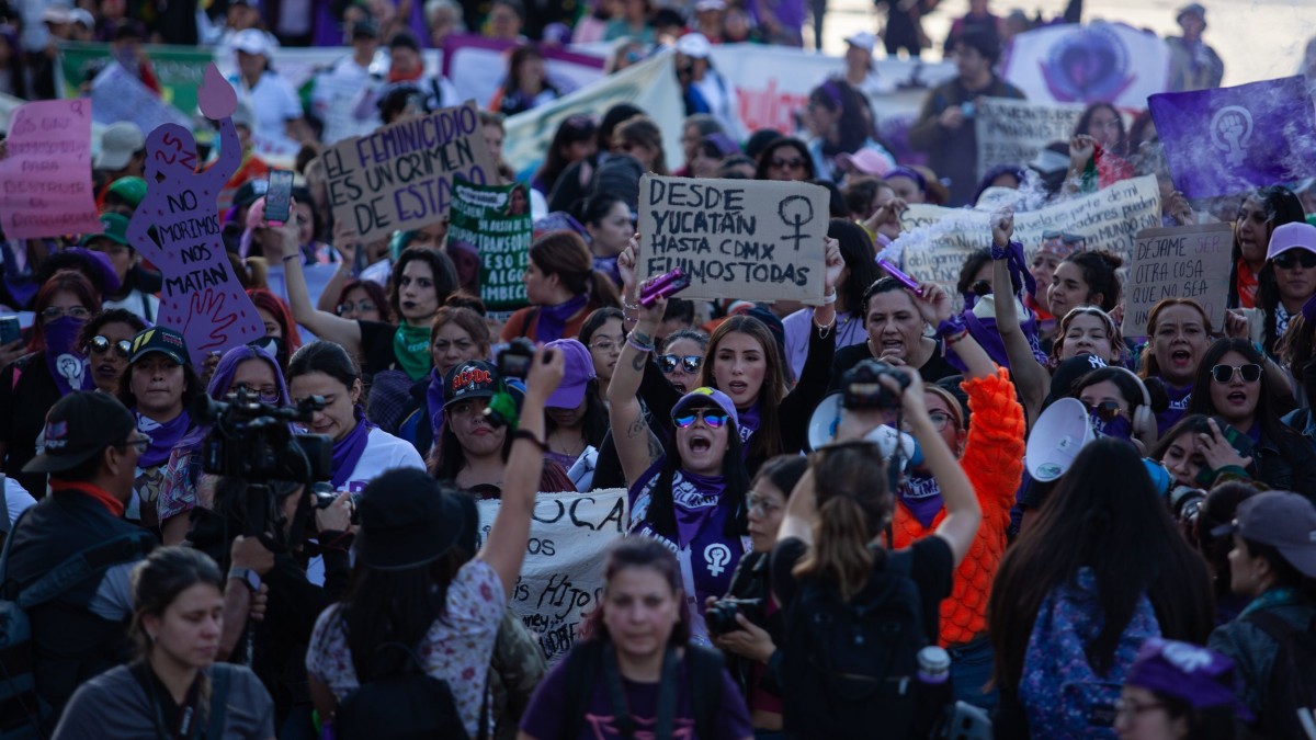 Marcha 25N en CdMx contra la Violencia a la Mujer hoy 25 de noviembre ...