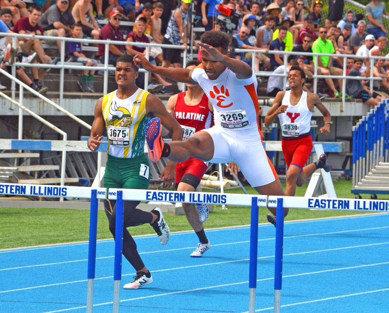 Anderson was a multi-state champion in track and field