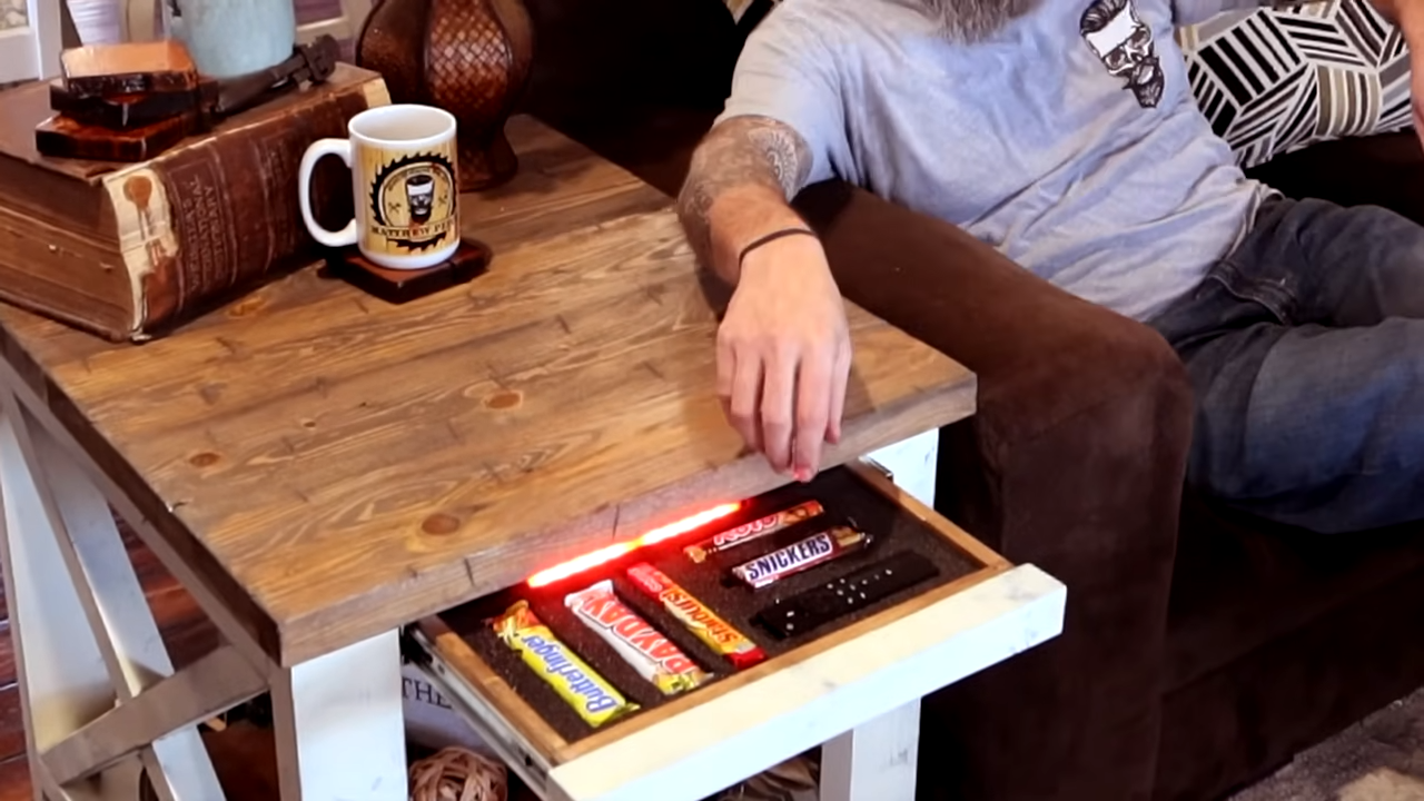 Build a Concealment Side Table That Sells