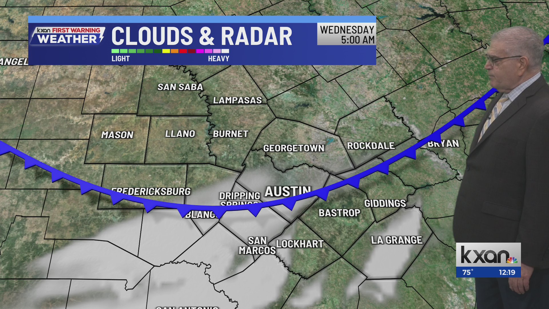 Another cold front for Central Texas means chilly air for the middle of ...