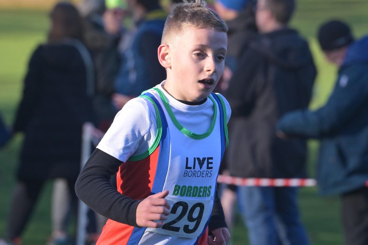 Team Borders’ under-17 boys in top spot ahead of last XC league meeting