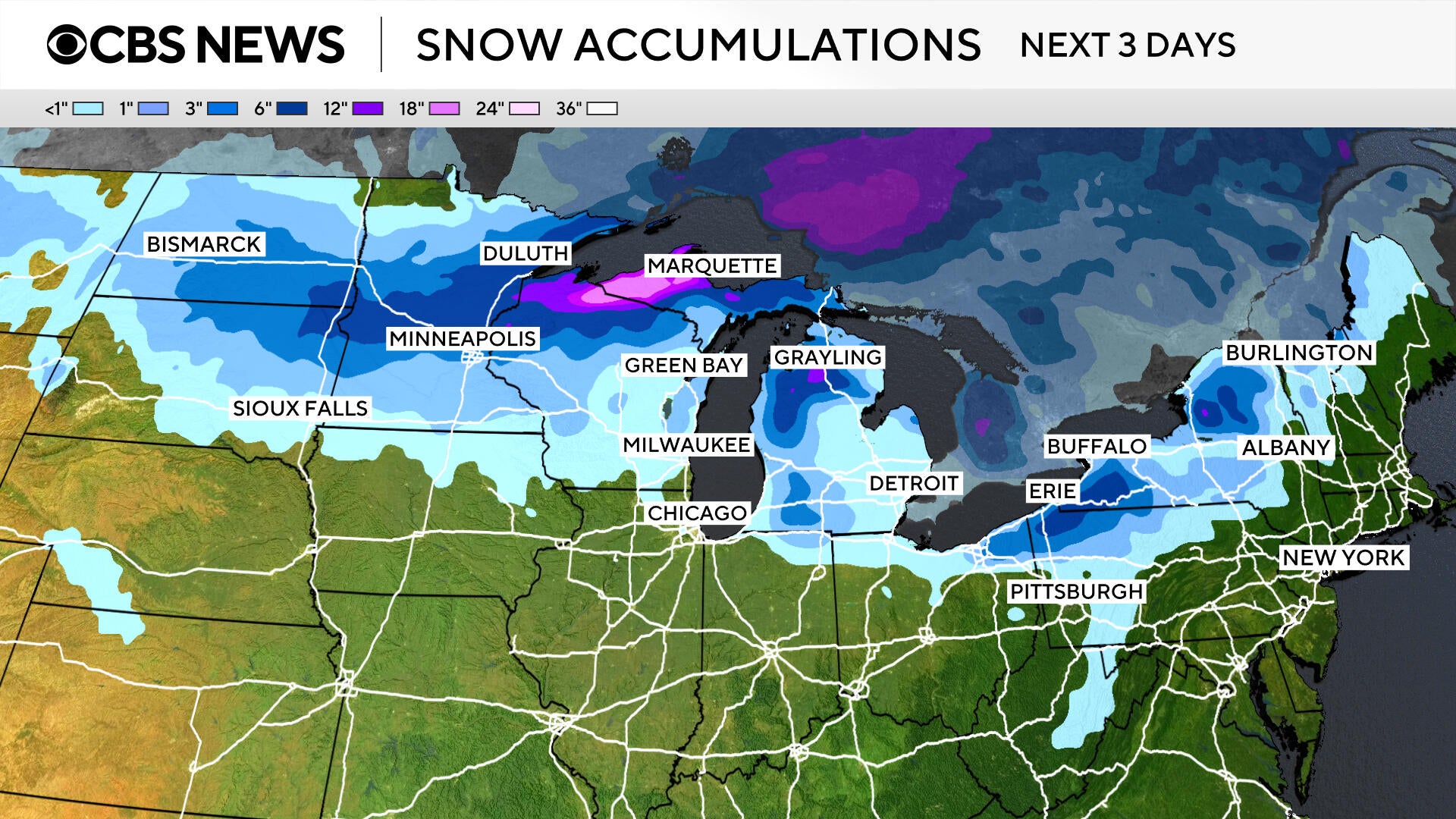 Maps show where storms threaten Thanksgiving travel across the U.S.