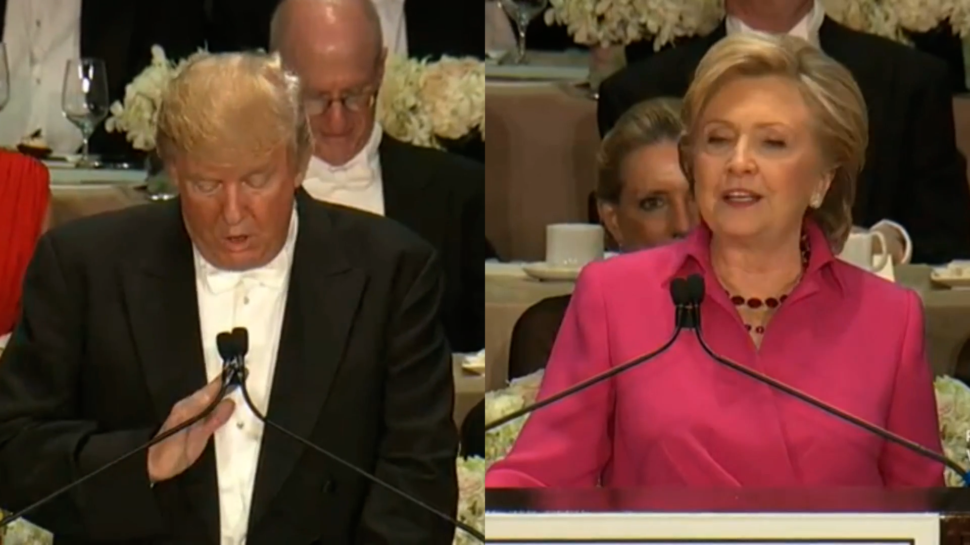 Clinton & Trump's Comedy Battle (Full Highlights)