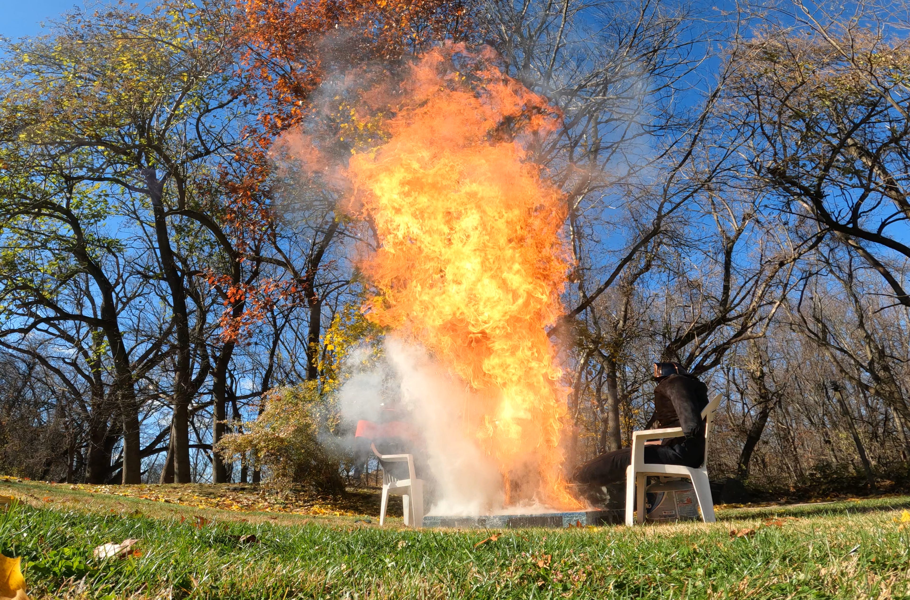 How to safely deep fry a turkey for Thanksgiving. Watch a demo