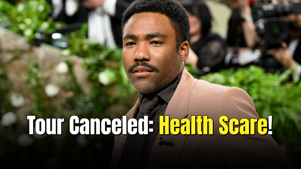 Donald Glover's Health Crisis Exposed: Rapper Reveals He Suffered a ...