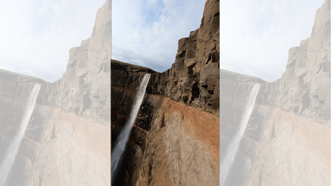 FPV Flight Through Hengifoss Waterfall Canyon | Cinematic Drone Run