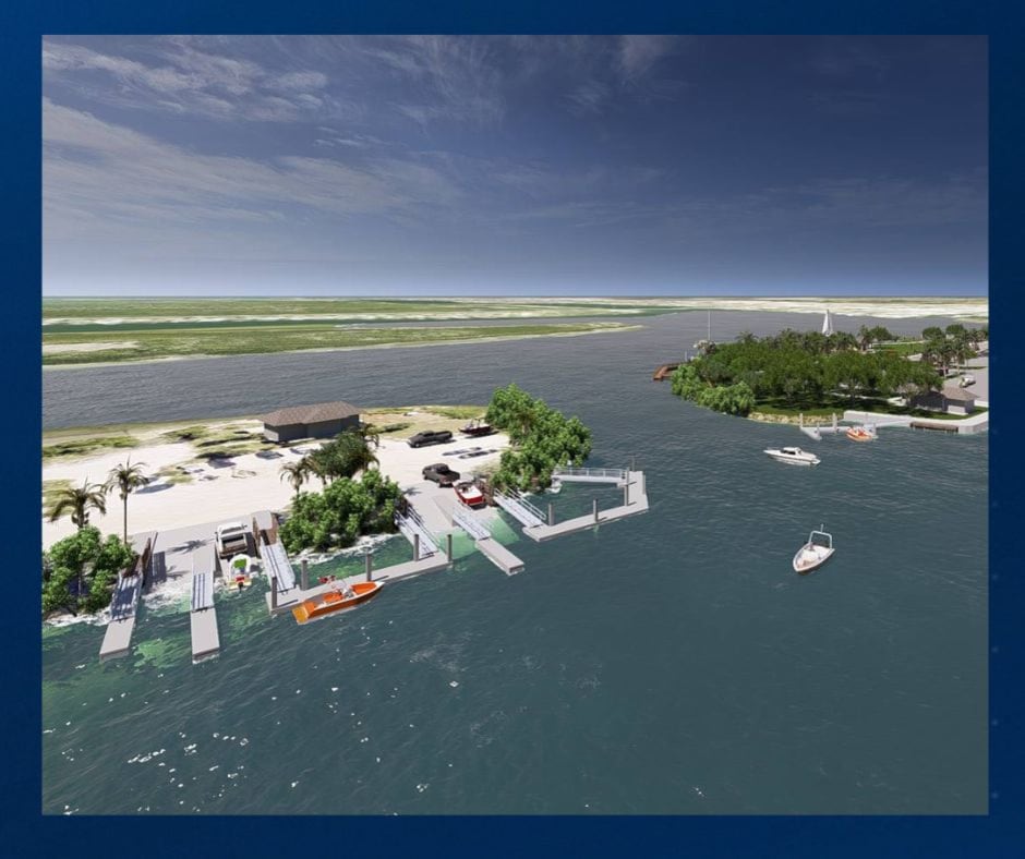 Modern floating docks will be installed at North Causeway’s eastside ...