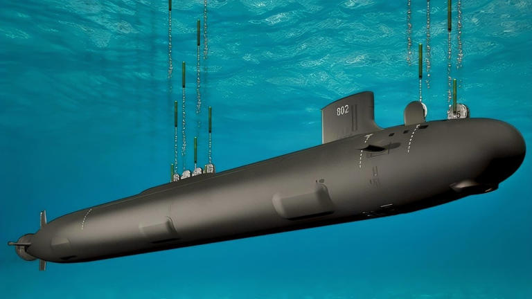 Virginia-Class Submarine Firing