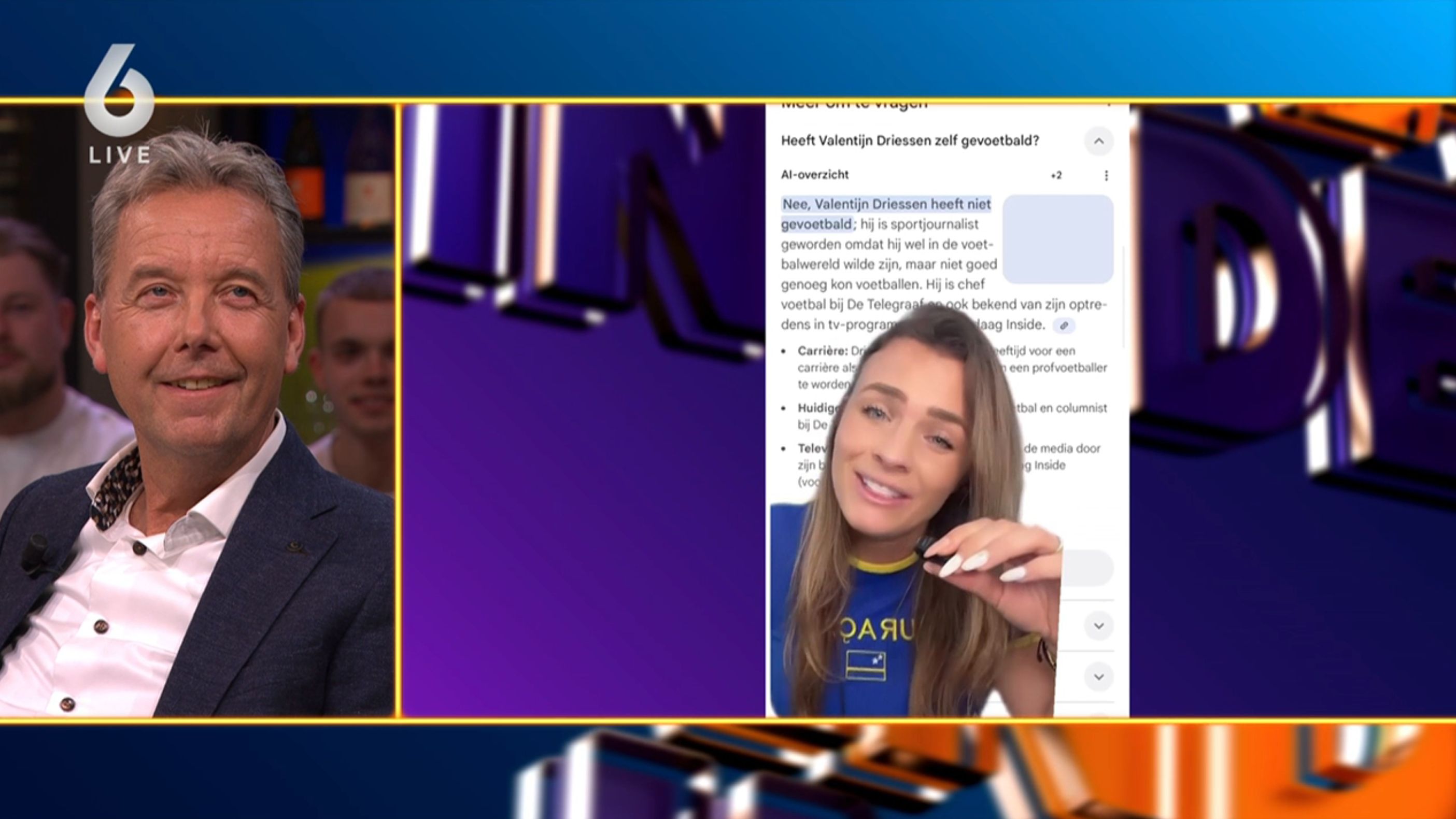 'Pratende regenworm' Valentijn Driessen in VI geconfronteerd met tirade ...