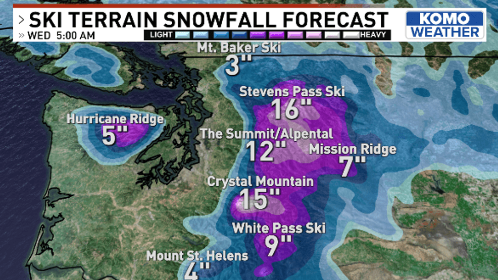 Winter weather advisory issued as snow expected in Cascade passes for ...
