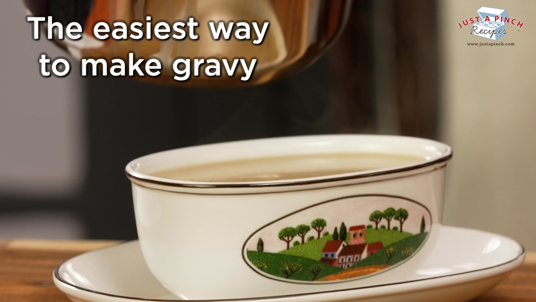 The Easiest Way to Make Gravy