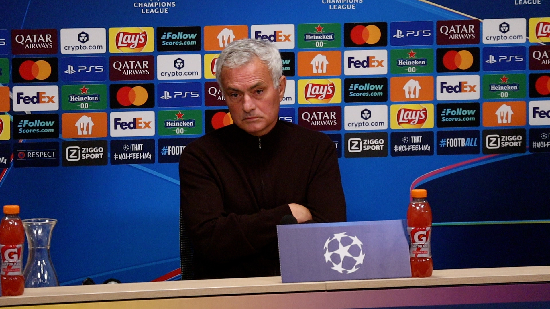 Benfica en Ajax in hetzelfde schuitje, ziet Mourinho: 'Moeten winnen,  maar...' | Watch, image size:1920x1080