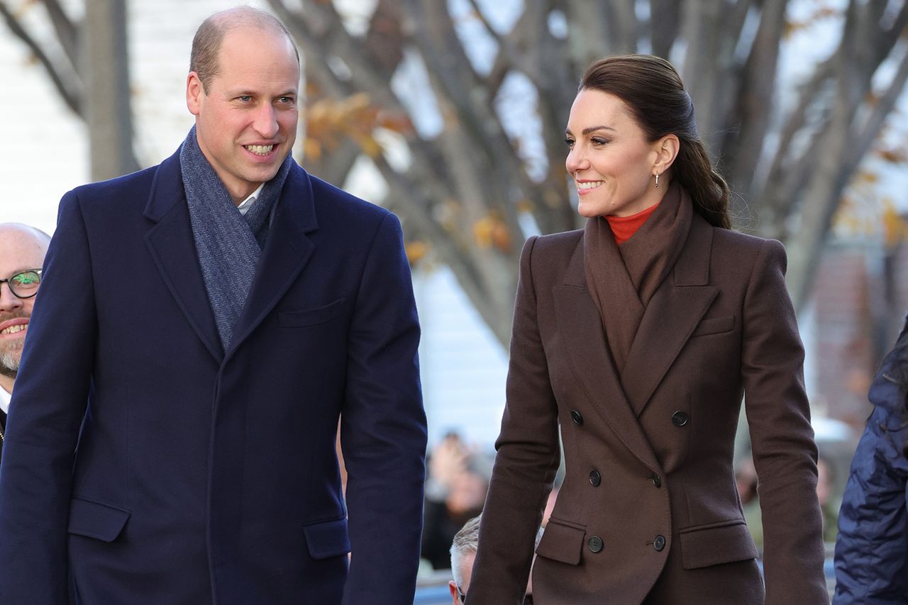 Chris Jackson/Getty Prince William and Kate Middleton visit Boston in December 2022