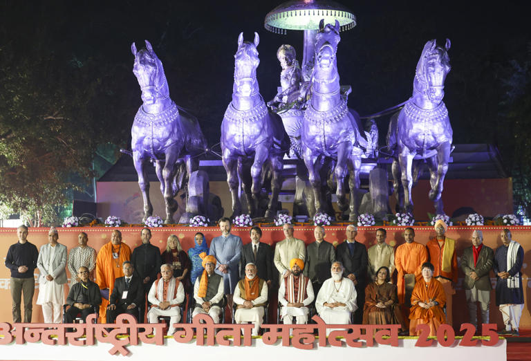 Timeless message of Gita remains relevant globally even today: PM Modi ...
