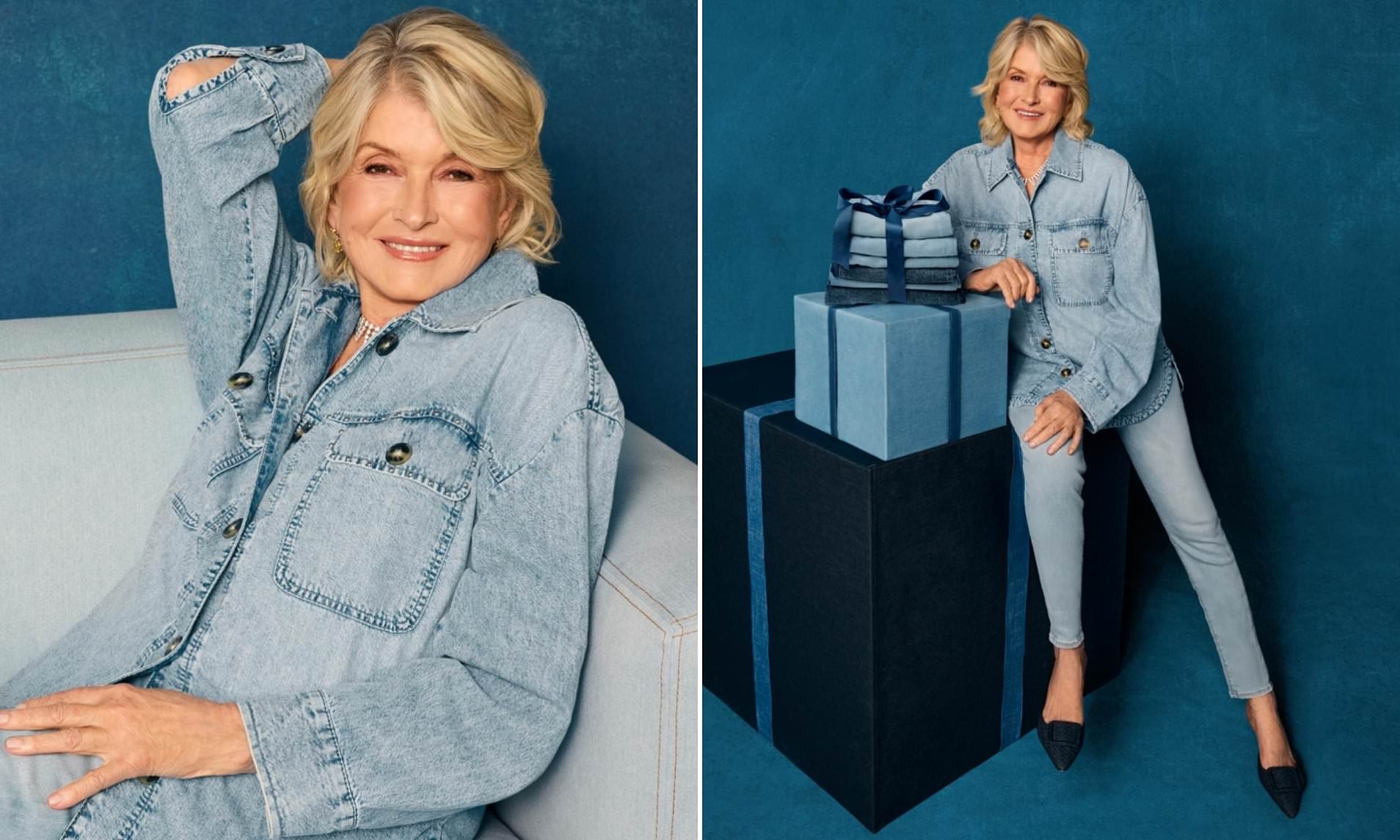 Martha Stewart, 84, wears SKINNY JEANS for the first time