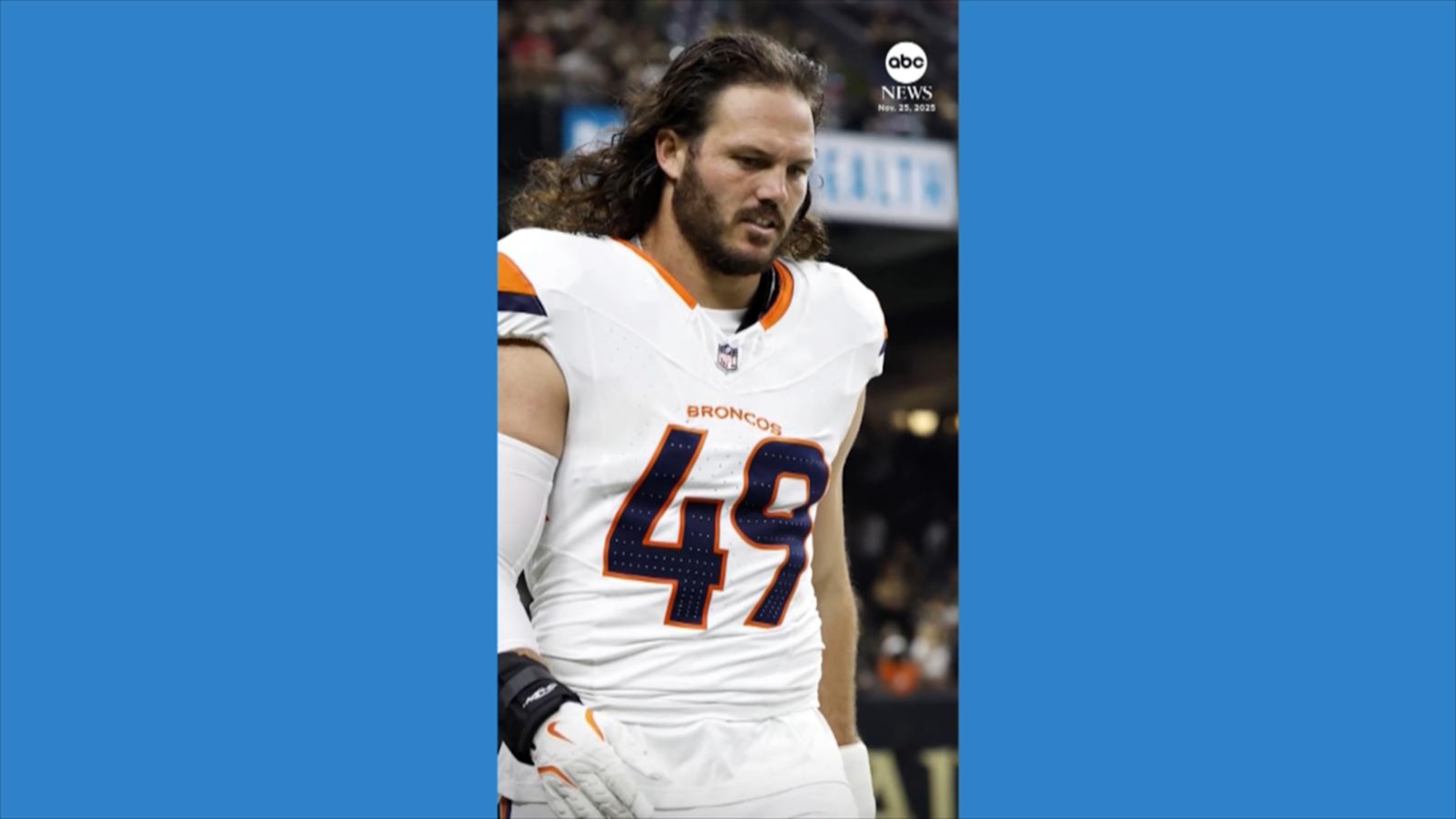 Denver Broncos' Alex Singleton reveals cancer battle