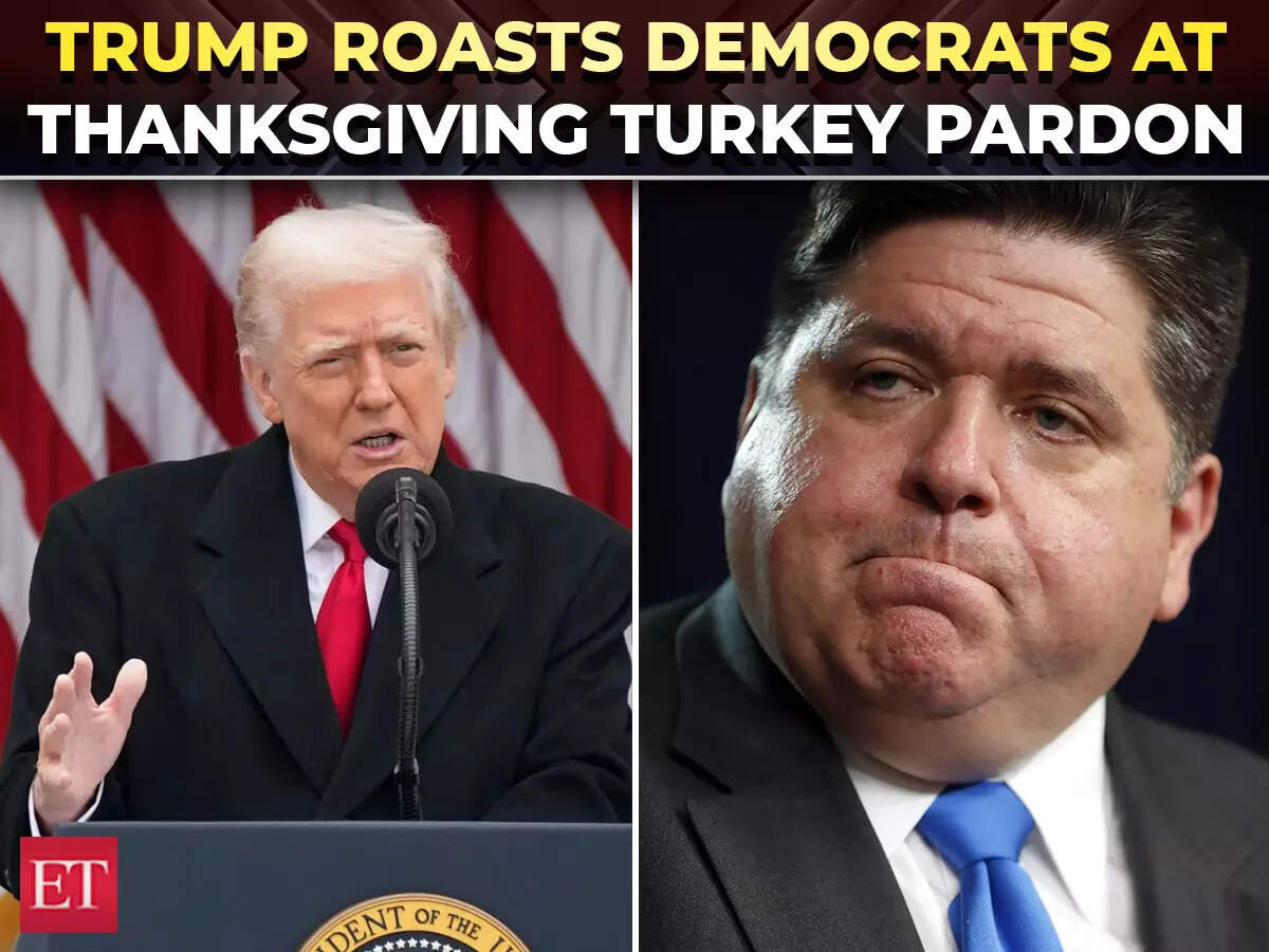 ‘A big fat slob!’: Trump roasts Chicago governor Pritzker & other Dems ...