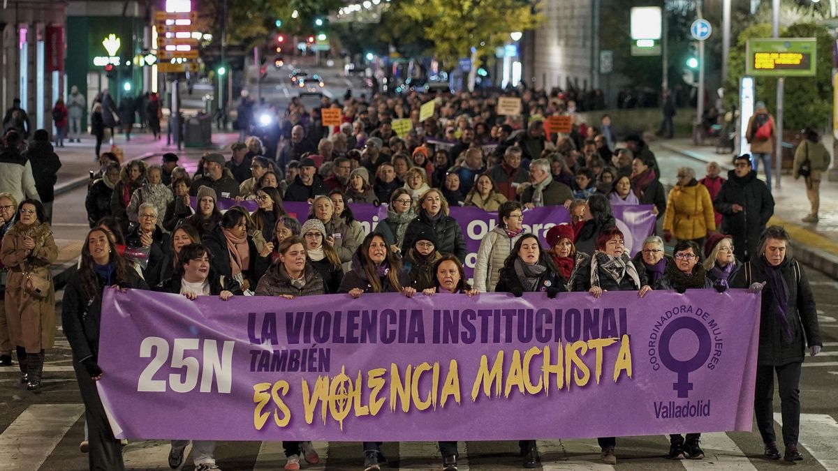 Miles de manifestantes salen a las calles de Castilla y León para pedir ...