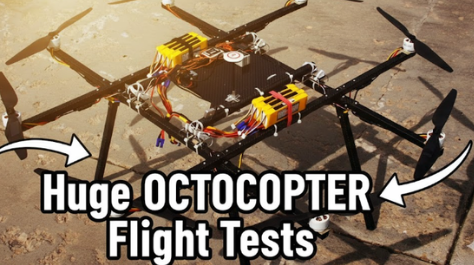 Huge Octocopter Tests: What We Learned About Performance