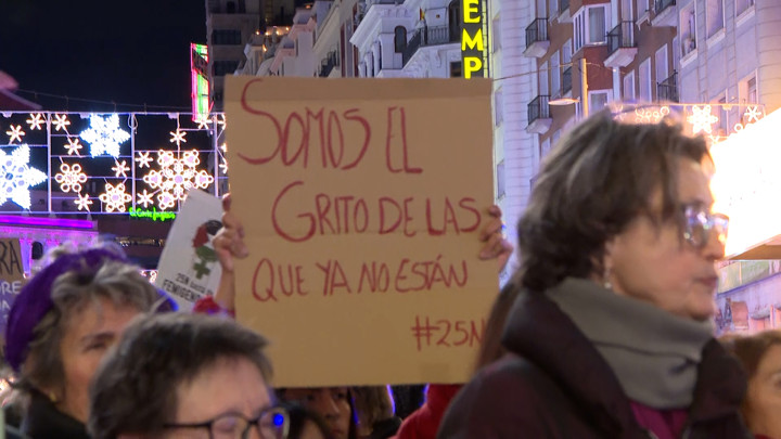 Miles de mujeres alzan la voz contra la violencia machista y el ...