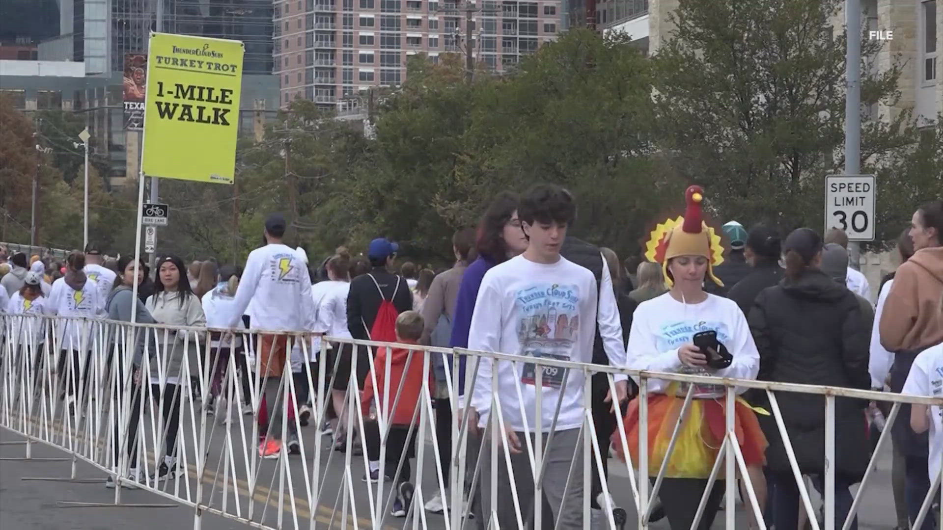 Sign ups still available for the 35th annual ThunderCloud Subs Turkey Trot