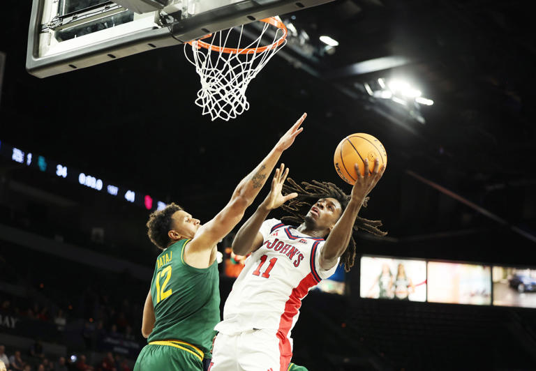 No. 14 St. John's hands Baylor its 1st loss, cruising to 96-81 win at ...