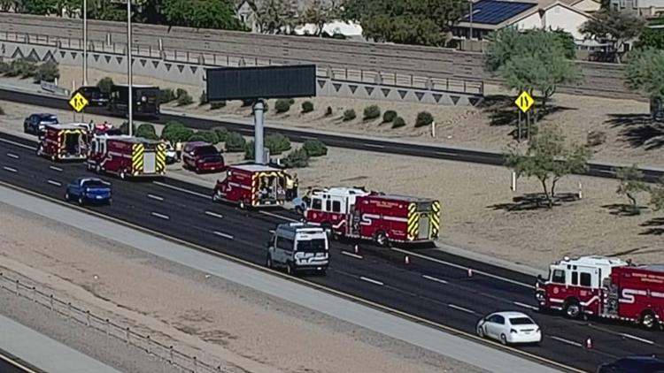 DPS: Several people taken to hospital after Loop 303 crash