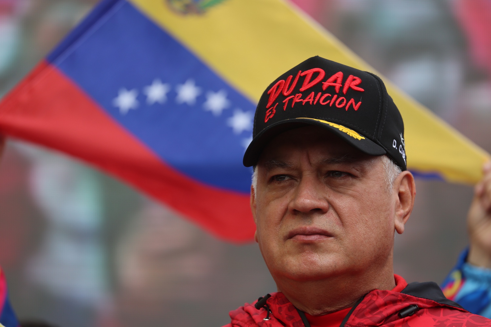 Chavistas marchan en apoyo a Maduro en medio de las tensiones con EE. UU.
