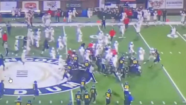 Dozens remain suspended after high school football brawl