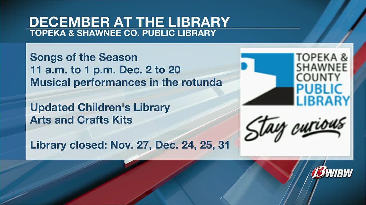 Topeka & Shawnee Co. Public Library hot spot for fun over winter holidays