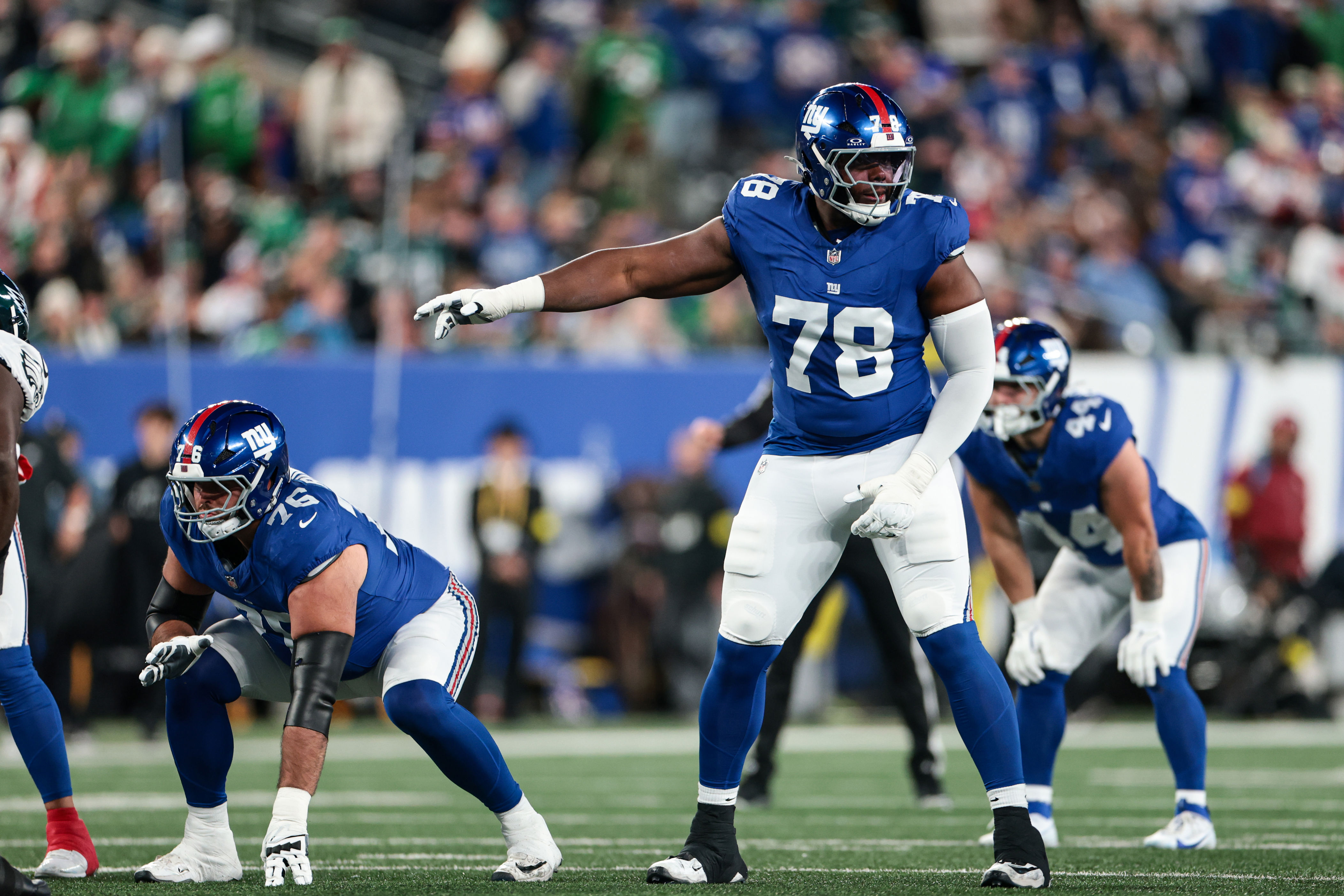 NY Giants left tackle Andrew Thomas feels the best he has in 'a long time'