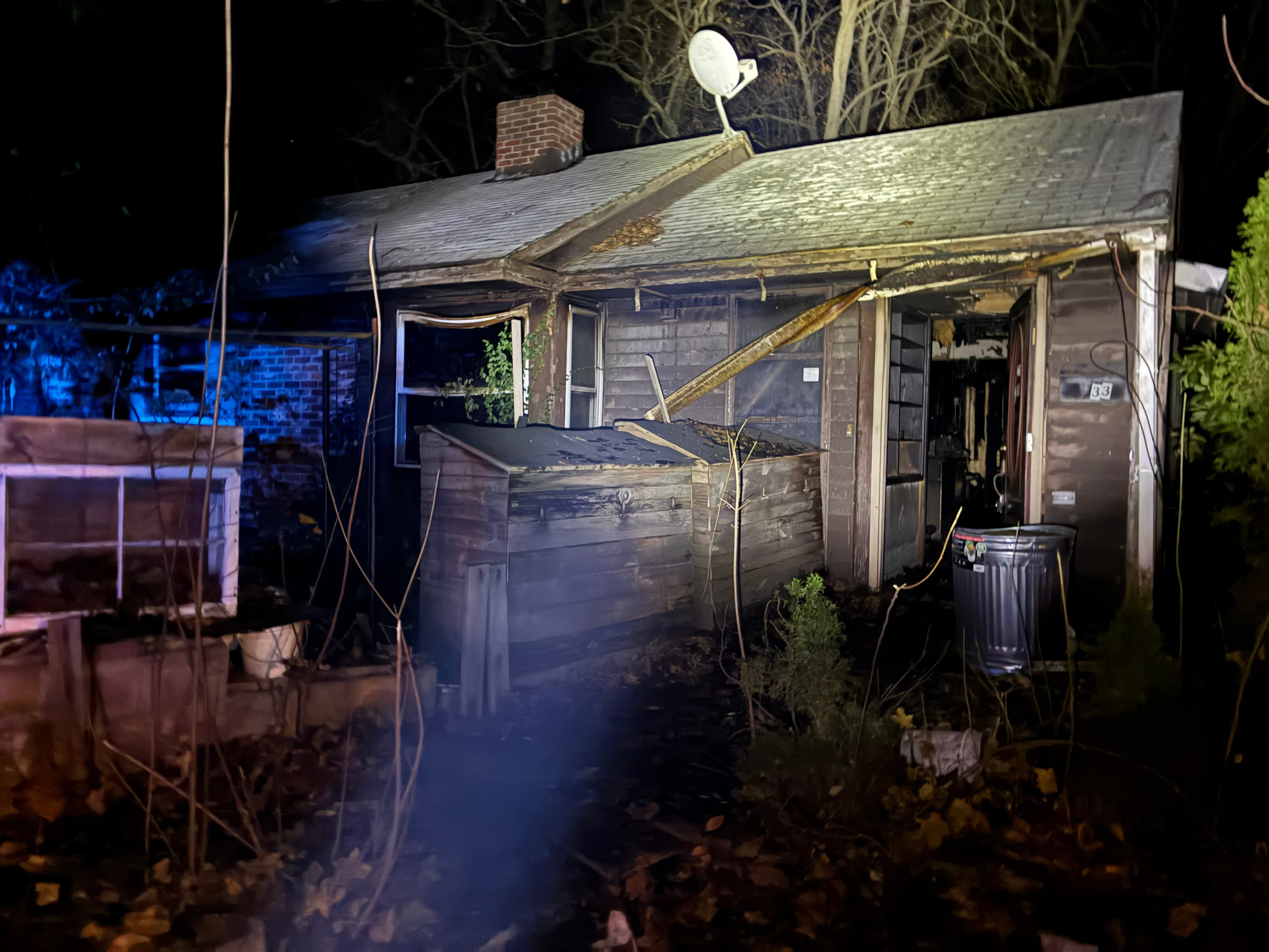 Fire at vacant home in Augusta under investigation