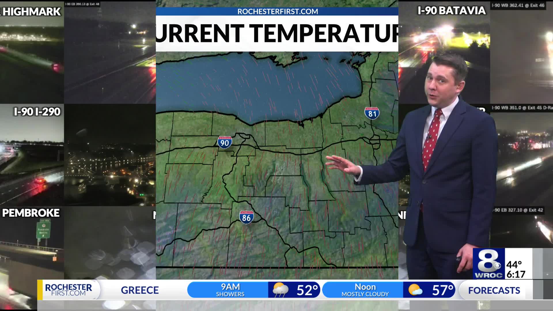 Rochester's Tuesday evening weather forecast