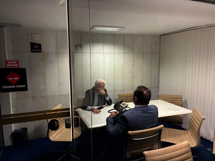 Senador Weverton se reúne com líder do governo Jaques Wagner para tratar de sabatina de Jorge Messias Foto: Wesley Galzo / Estadão