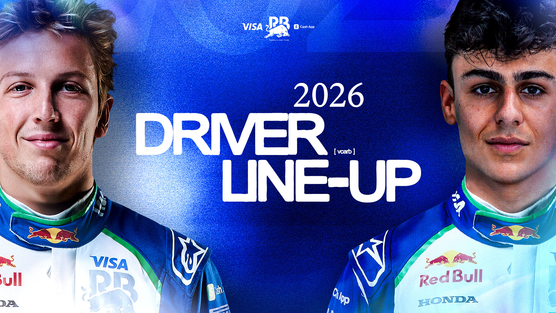Visa Cash App Racing Bulls announces 2026 F1 driver line-up