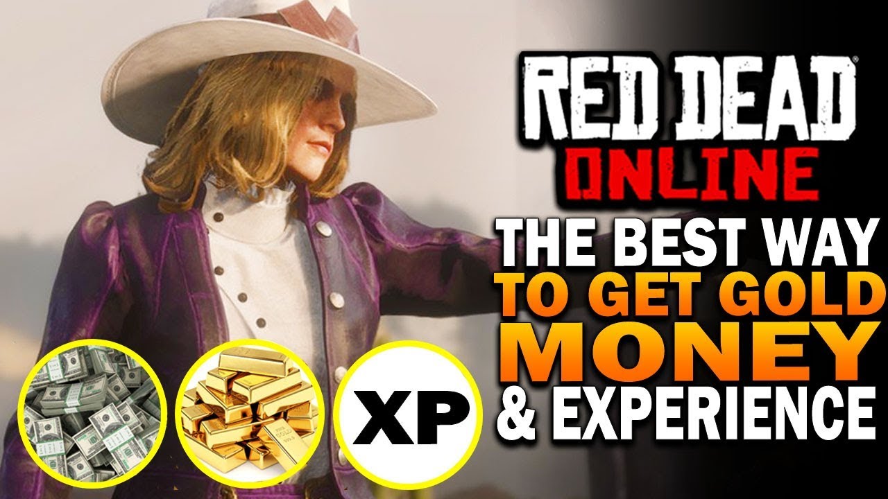 Fastest Way to Earn Money, Gold & Level Up in RDR2 Online
