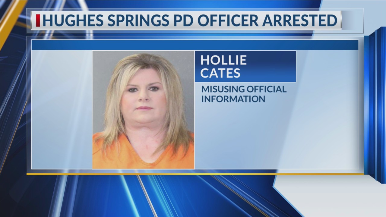 Hughes Springs officer arrested for misusing official information
