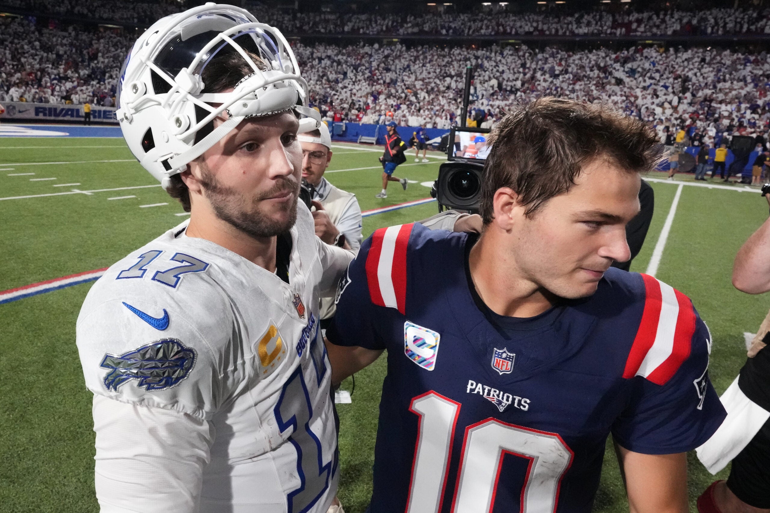 Patriots’ rematch with Bills reportedly won’t be flexed to primetime