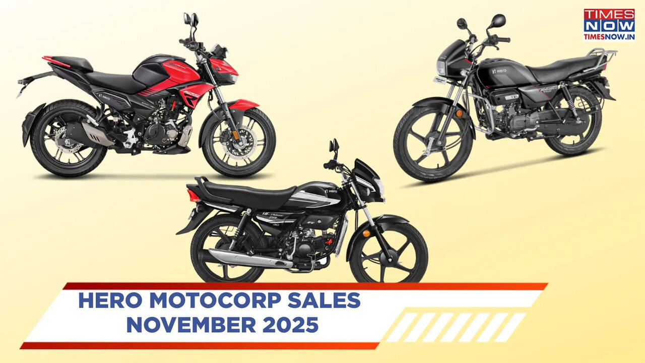 November 2025: Splendor, Xtreme, HF Deluxe Help Hero MotoCorp Post 31% ...