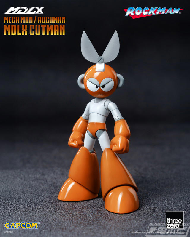 ロックマン』のボスキャラクター・カットマンがthreezeroのアクション