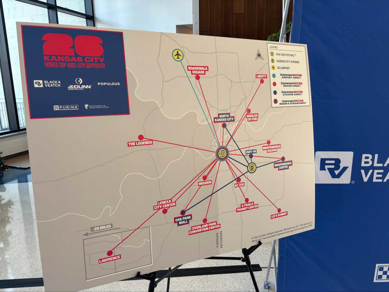 Kansas City unveils World Cup bus network connecting metro region