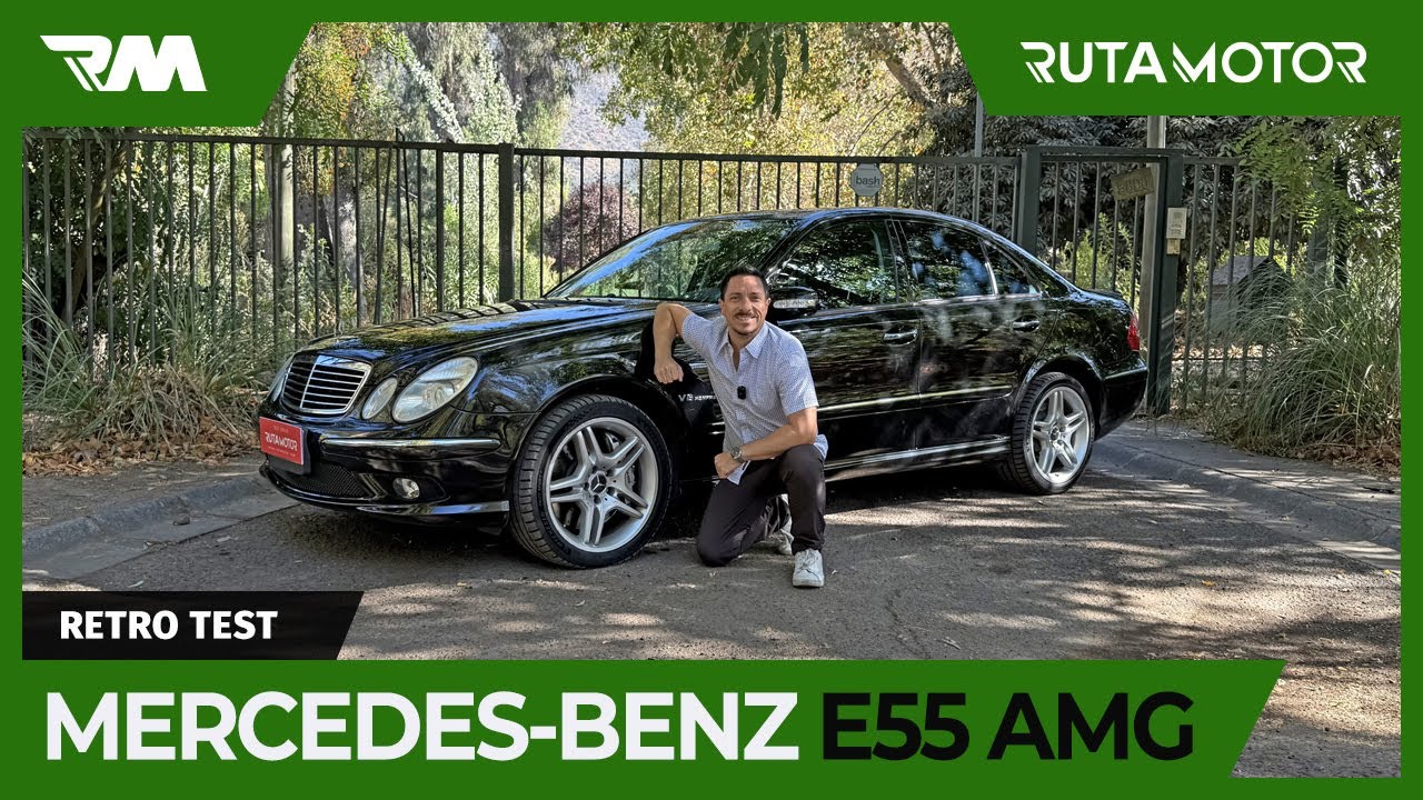 Mercedes-Benz E55 AMG – El Sedán Más Rápido De Su Época (Retro Test)