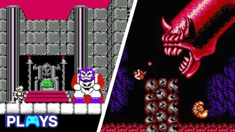 The 10 HARDEST Levels from NES Games
