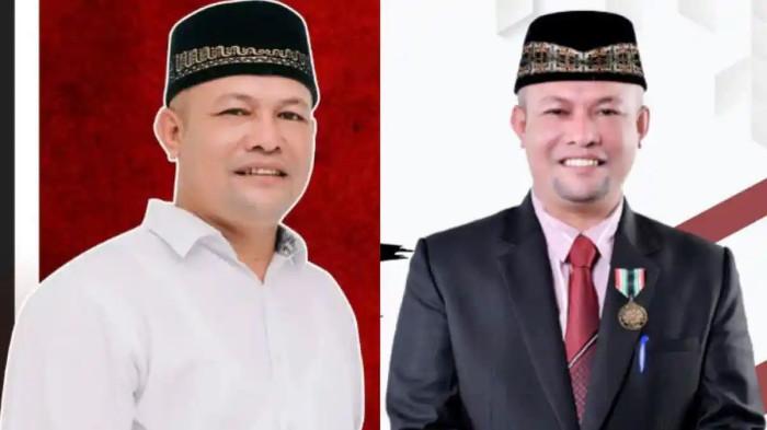 Bupati Aceh Utara Ayahwa Pantau Banjir dengan Sampan Malam Hari