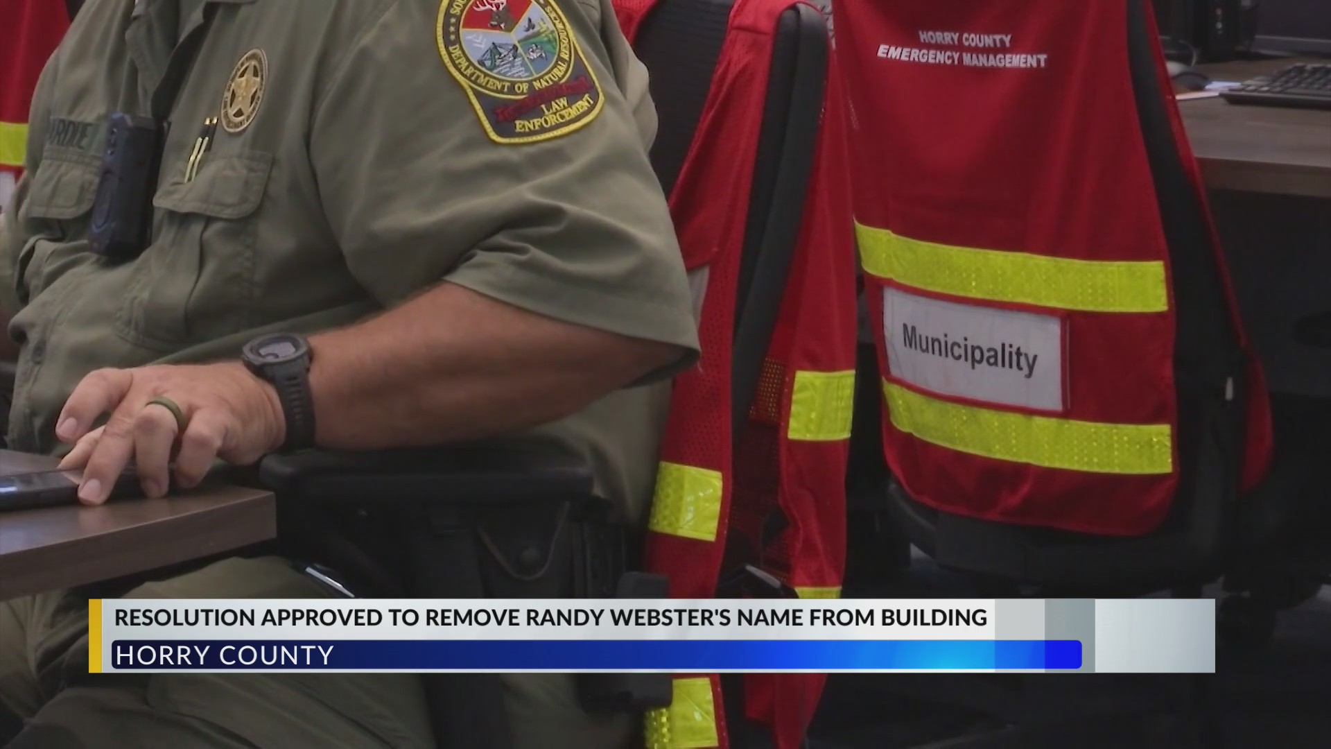 Horry County leaders OK pulling Webster's name from $24M emergency ...