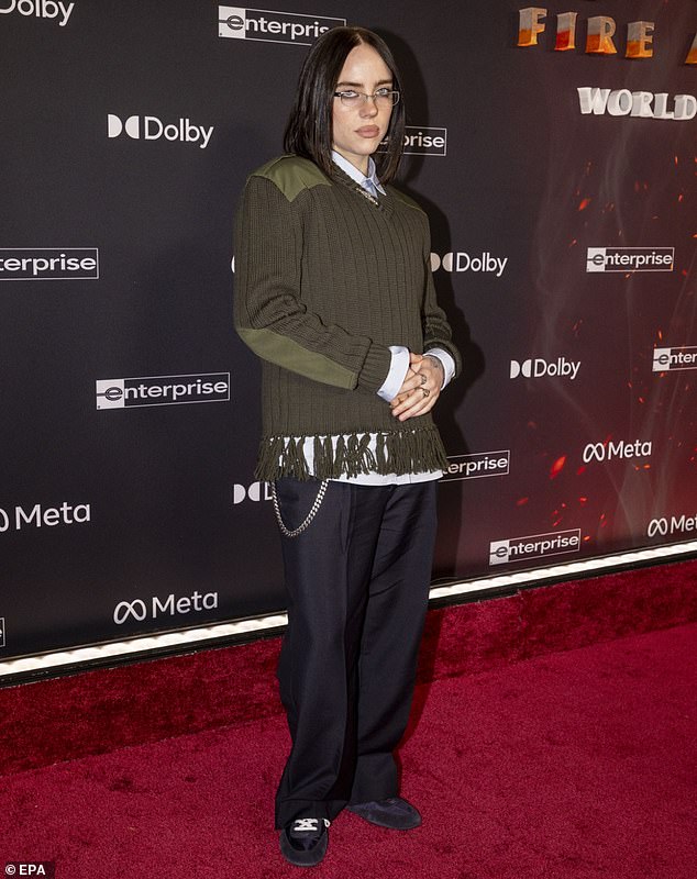 Billie Eilish poses for rare photo with her parents whom she is still  living with