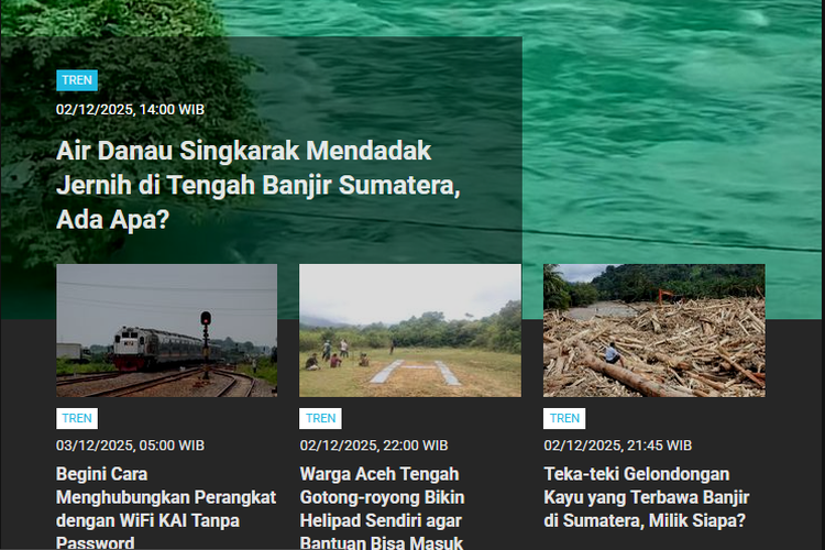 Tren Air Luapan Danau Singkarak yang Jernih Saat Banjir Sumatera | Siapa Dewi Astutik Pemilik 2 Ton 